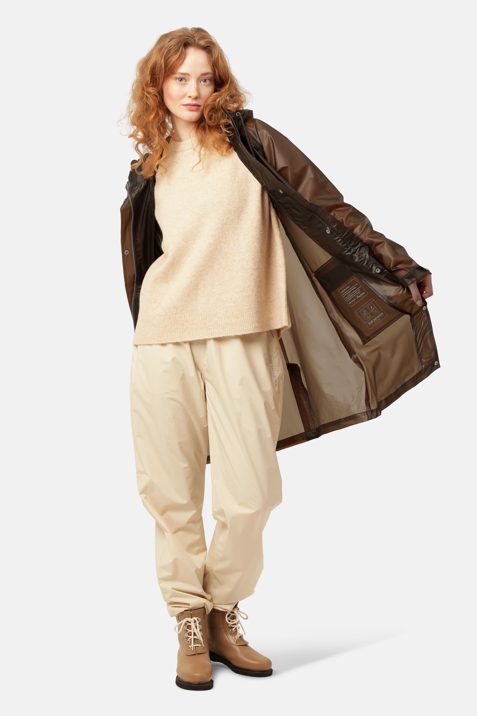 Ilse Jacobsen Hornbæk Rain Regenmantel Raincoat 224 Otter